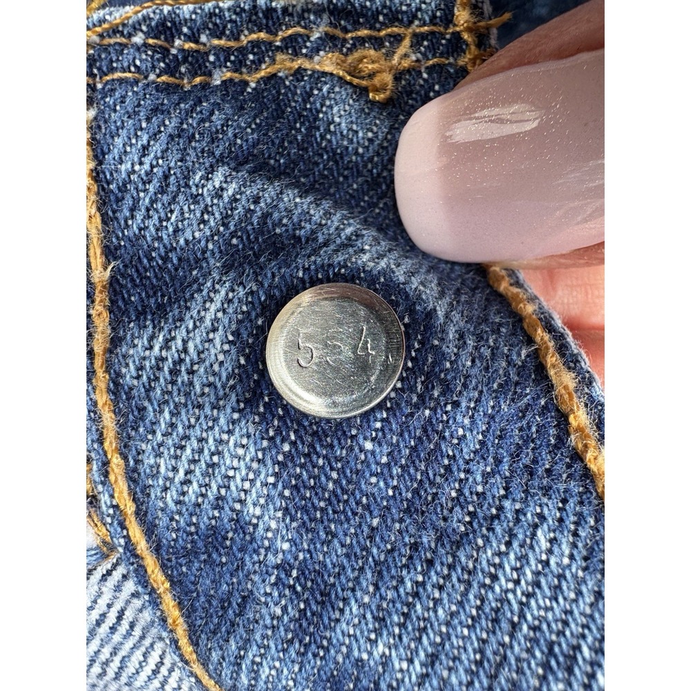 Y2K Levi's 517 Men's 32x32 Medium Wash Made USA 2001 - Picture 5 of 9